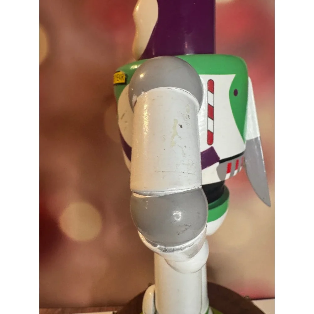 Disney Buzz Lightyear Wooden‎ Nutcracker – 2011 – Display Only – Toy Story